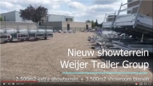 Nieuw extra showterrein Weijer Trailer Group